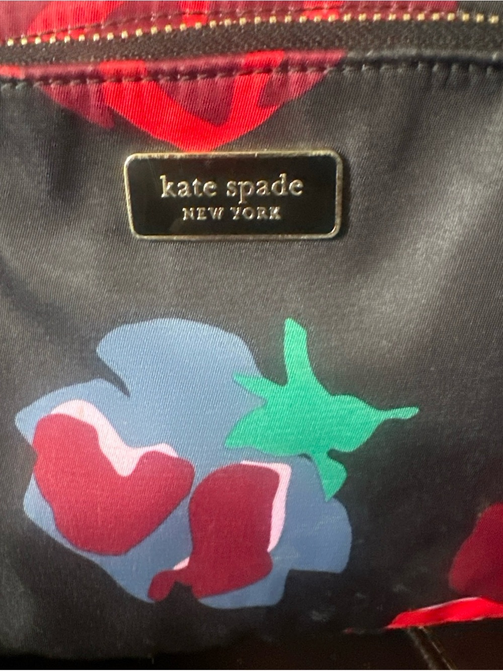 kate spade Black Floral Mini Backpack - Picture 2 of 11